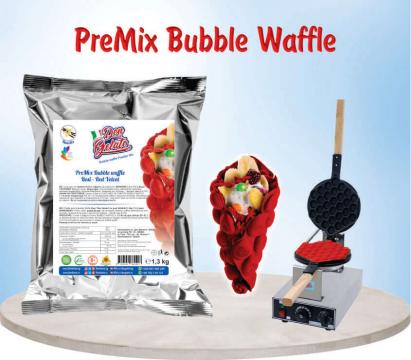 PreMix pentru Bubble waffle Red Velvet