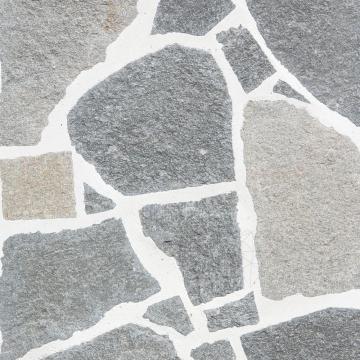 Cuptor gradina - placat cu piatra poligonala Kavala