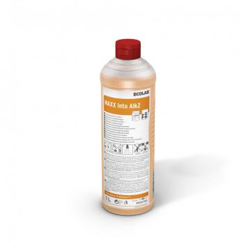 Detergent sanitar alcalin Maxx2 Into Alk, 1 litru, Ecolab de la Sanito Distribution Srl