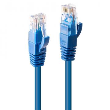 Cablu retea Lindy Cat.6 U/UTP, 2m, albastru de la Etoc Online