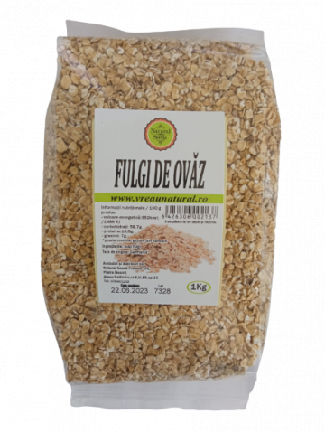 Fulgi de ovaz, Natural Seeds Product, 1 kg de la Natural Seeds Product SRL