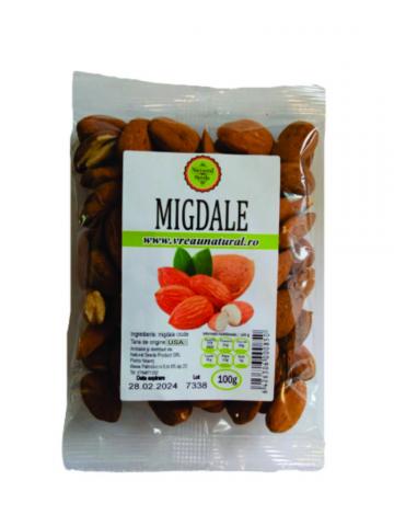 Migdale crude 100gr, Natural Seeds Product de la Natural Seeds Product SRL