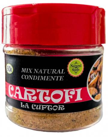 Mix condimente pentru cartofi la cuptor 60 gr Natural Seeds de la Natural Seeds Product SRL