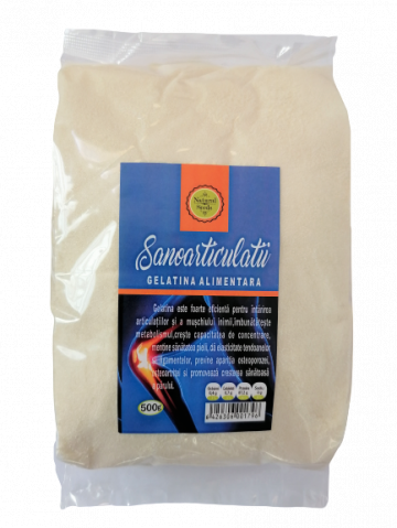 Gelatina alimentara Sanoarticulatii - 500 gr, Natural Seeds