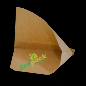Coltar hamburger natur (200 bucati/bax) de la Ecopack Business Srl