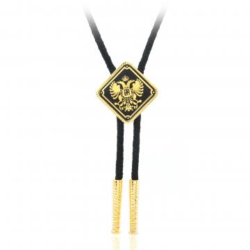 Cravata americana Bolo Tie incrustata cu fir de aur Toledo de la Luxury Concepts Srl