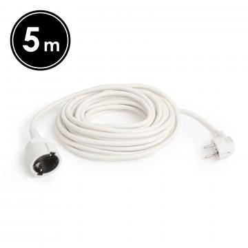 Cablu prelungitor, 3 x 1.0 mm, 5 m de la Rykdom Trade Srl