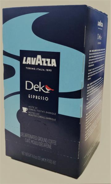 Capsule cafea Lavazza Dek Espresso 18 capsule