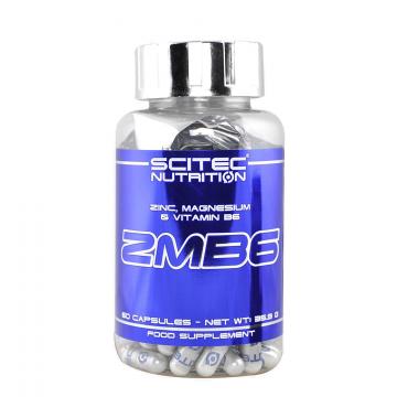 Supliment Scitec ZMB6, Zinc+Magneziu+Vit B6 60 Capsule