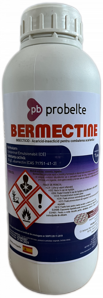 Acaricid-insecticid sistemic Bermectine 1L