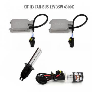 Kit xenon H3 35W 4300K 12V CAN-BUS de la Rykdom Trade Srl