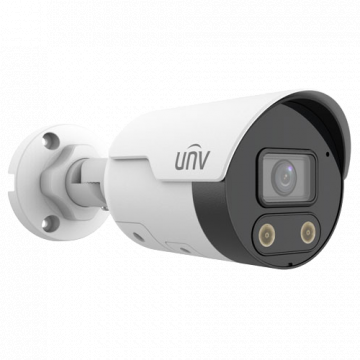 Camera IP 4K, protectie perimetrala, lentila 2.8 mm, IR 30m