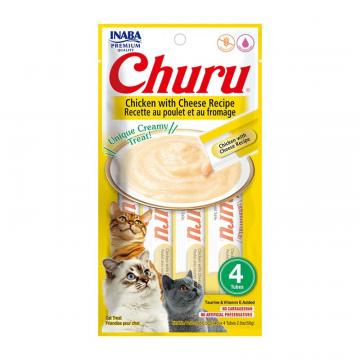 Recompense pisici Cat Reteta de Pui & Branza 56g - Churu