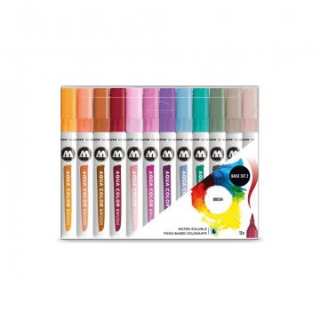 Markere Aqua Color Brush Basic Set 2 de la Sanito Distribution Srl