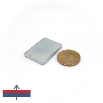 Magnet neodim bloc 35 x 25 x 4,5 mm de la Magneo Smart