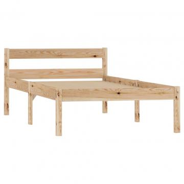 Cadru de pat, 90 x 200 cm, lemn masiv de pin de la VidaXL
