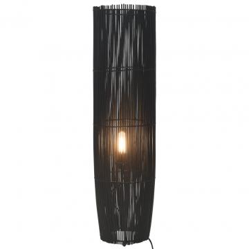Lampa de podea, negru, 61 cm, rachita E27 de la VidaXL
