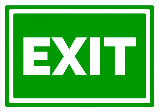 Indicator exit
