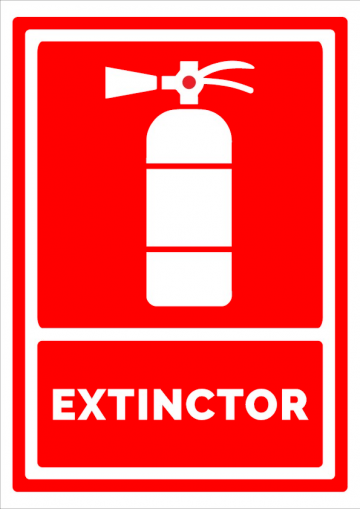 Indicator pentru marcare extinctor