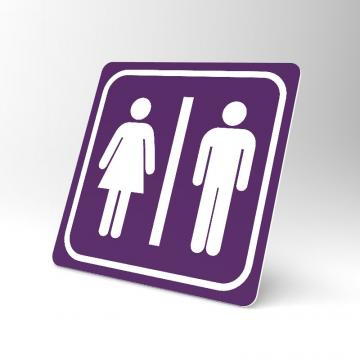 Placuta violeta toaleta barbati si femei de la Prevenirea Pentru Siguranta Ta G.i. Srl