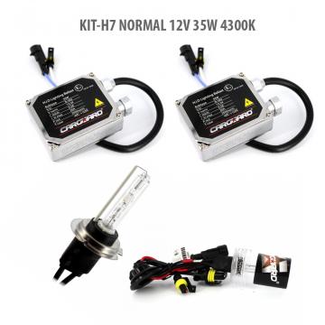 Kit xenon H7 35W 4300K 12V Normal de la Rykdom Trade Srl