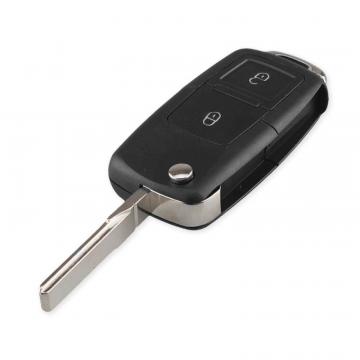 Carcasa cheie contact 2 butoane pentru VW Polo