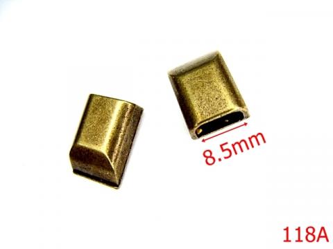 Capat fermoar Antik 8.5 mm antic 11B 4L5 R28 118A de la Metalo Plast Niculae & Co S.n.c.