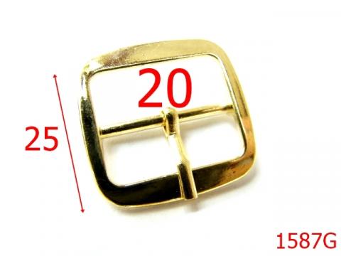 Catarama 20 mm/zamac/gold 20 mm gold 7J6 AG22 1587G de la Metalo Plast Niculae & Co S.n.c.