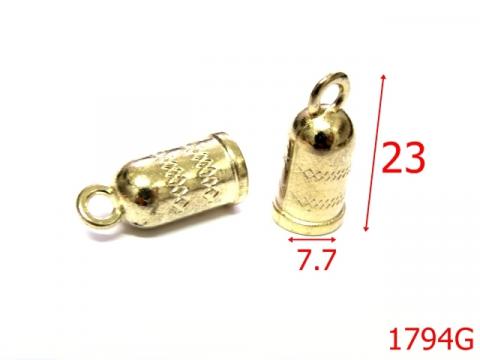 Clopotel poseta/gold 7.7 mm gold 4G8 AI29 1794G de la Metalo Plast Niculae & Co S.n.c.