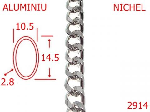 Lant aluminiu 10.5 mm 2.8 nichel 7K7 2914 de la Metalo Plast Niculae & Co S.n.c.