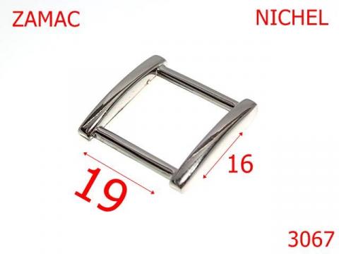 Inel dreptunghiular 19 mm nichel 7G6/3H2 3067 de la Metalo Plast Niculae & Co S.n.c.