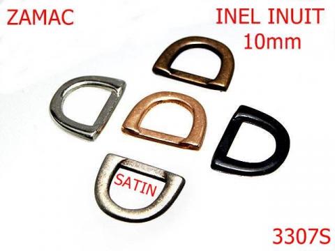 Inel inuit 10 mm satin 3307S