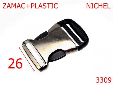 Trident metalic+plastic 26 mm nichel 5j6/5J7 3309