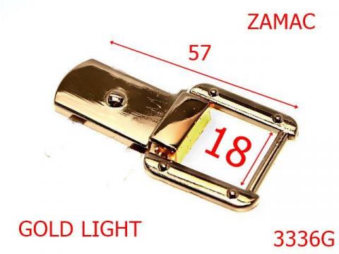 Sustinator maner poseta 18 mm gold light 5F6/58 3336G de la Metalo Plast Niculae & Co S.n.c.