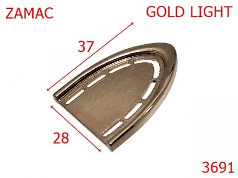 Varf curea 37 mm gold light 14E14, 3691G de la Metalo Plast Niculae & Co S.n.c.