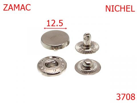 Buton manusa 12.5 mm nichel 13B13 3708 de la Metalo Plast Niculae & Co S.n.c.
