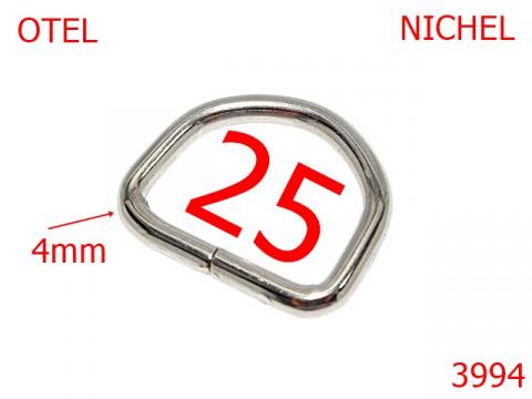 Inel D 25 mm 4 nichel 2D4 2E7 3994 de la Metalo Plast Niculae & Co S.n.c.