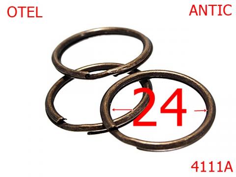 Inel breloc 24 mm antic 4111A