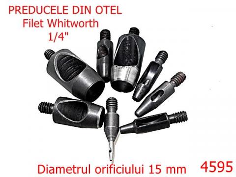 Preducea din otel  15 mm otel negru 4595 de la Metalo Plast Niculae & Co S.n.c.