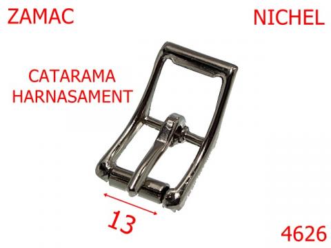 Catarama harnasament 13 mm zamac nichel 10C26 4626 de la Metalo Plast Niculae & Co S.n.c.