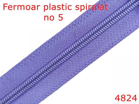 Fermoar plastic spiralat pentru confectii 4824