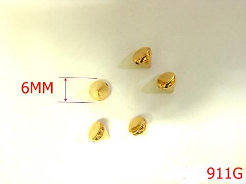 Tinte plastic 6 mm gold 911G