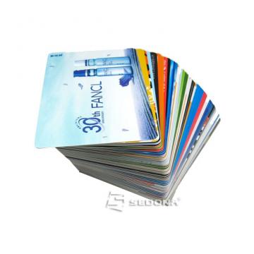 Carduri de plastic inscriptionate color 500 buc de la Sedona Alm