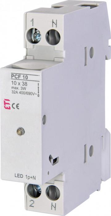 Separator sigurante fuzibile PCF 10 1p+N LED, ETI de la Evia Store Consulting Srl