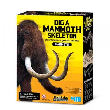 Joc sapa si descopera un mamut, Dig a Mammoth Skeleton, 4M