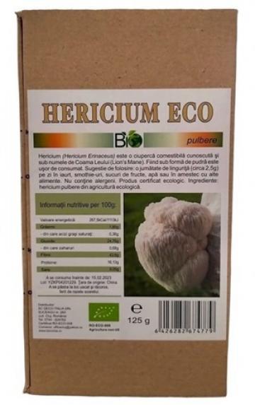 Pudra eco Hericium 125g de la Biovicta