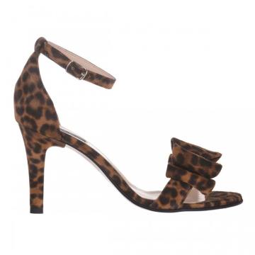 Sandale piele animal print Gloria S50 de la Ana Shoes Factory Srl