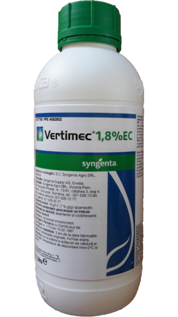 Acaricid-insecticid sistemic Vertimec 1L de la Acvilanis Grup Srl