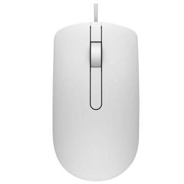 Mouse optic Dell MS116, Cu fir, 1000 dpi, USB, Alb de la Etoc Online