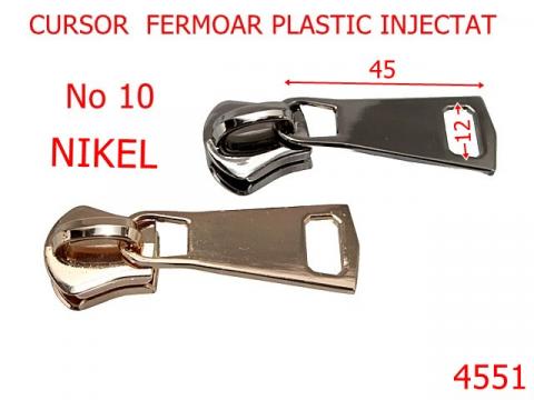 Cursor pentru fermoar din plastic 4551 de la Metalo Plast Niculae & Co S.n.c.